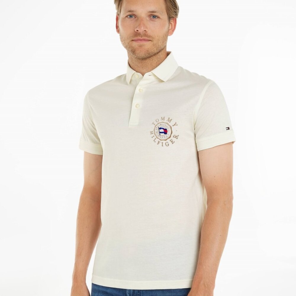 NWT S M L XL Tommy Hilfiger Mens REGULAR FIT SHORT-SLEEVE ICON POLO 78J5003 101